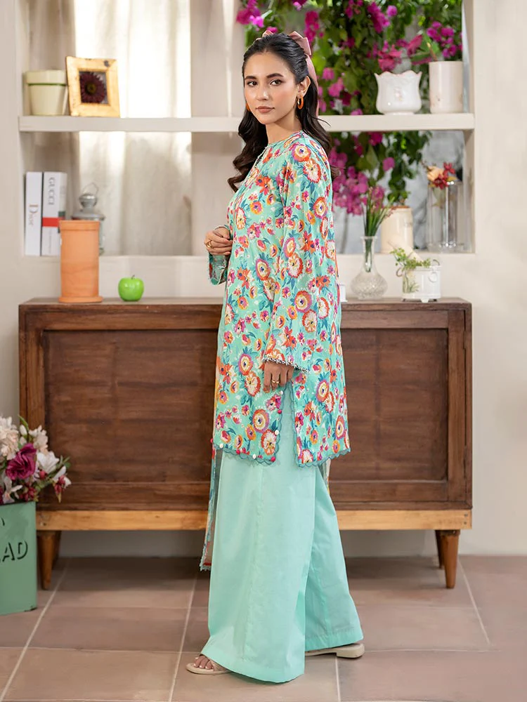 FEROZAN 3-Piece Unstitched Digital Printed Lawn Suit - Image 4