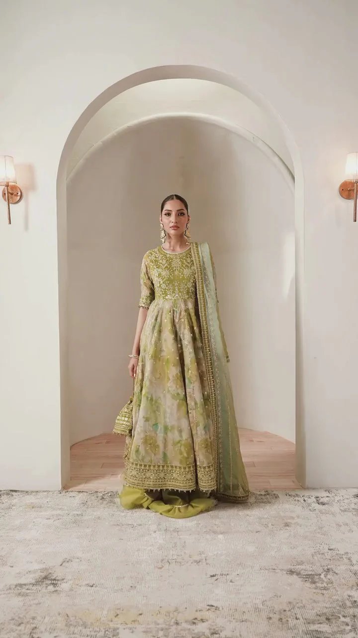Fleur - Embroidered Printed Chiffon - Image 10