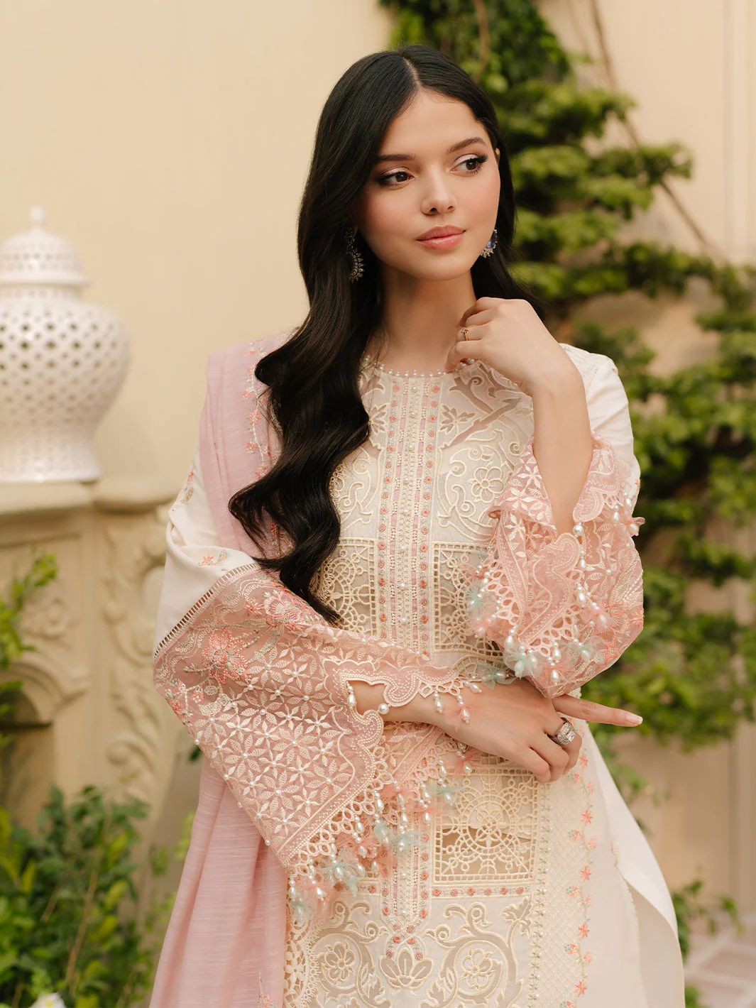 Freesia Embroidered Lawn - Image 4