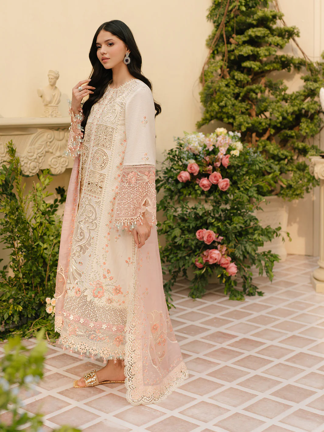 Freesia Embroidered Lawn - Image 9
