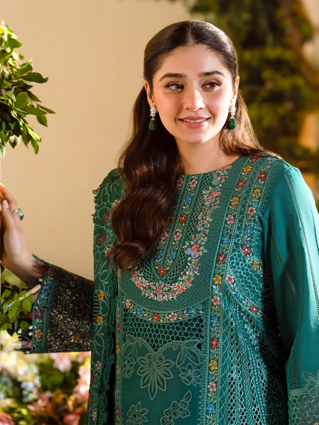 Freesia Embroidered Lawn - Image 2