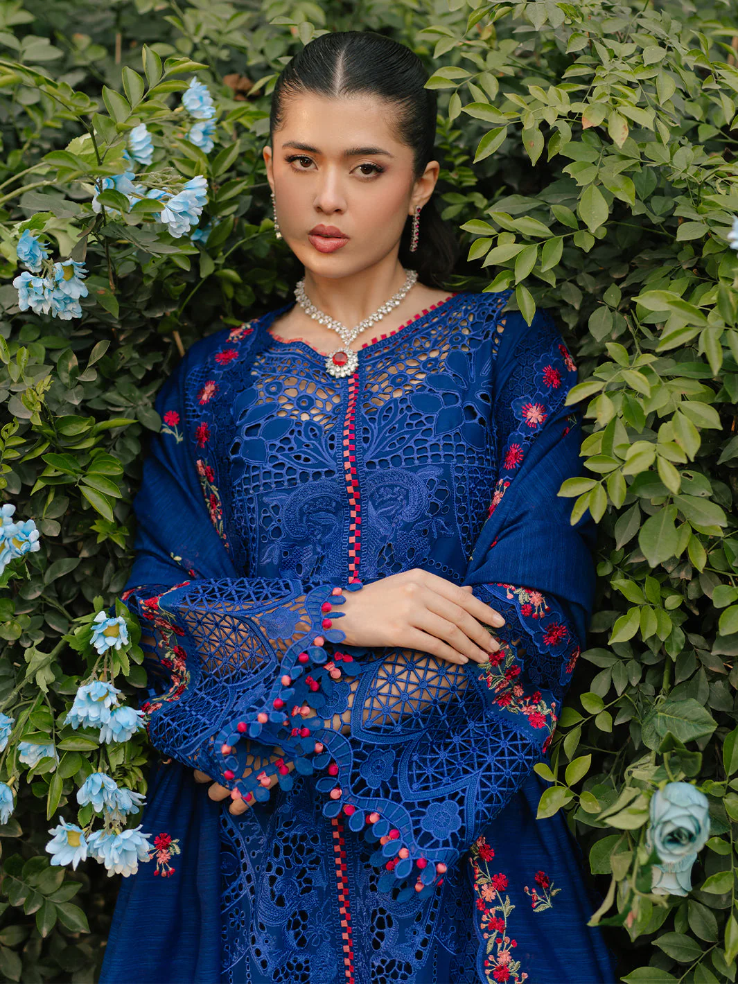 Freesia Embroidered Lawn - Image 2