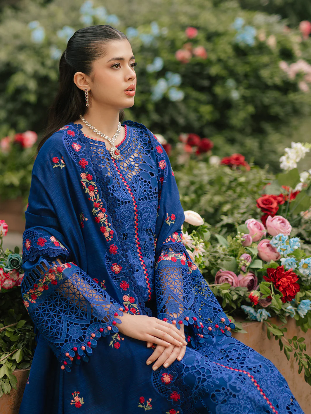 Freesia Embroidered Lawn - Image 3
