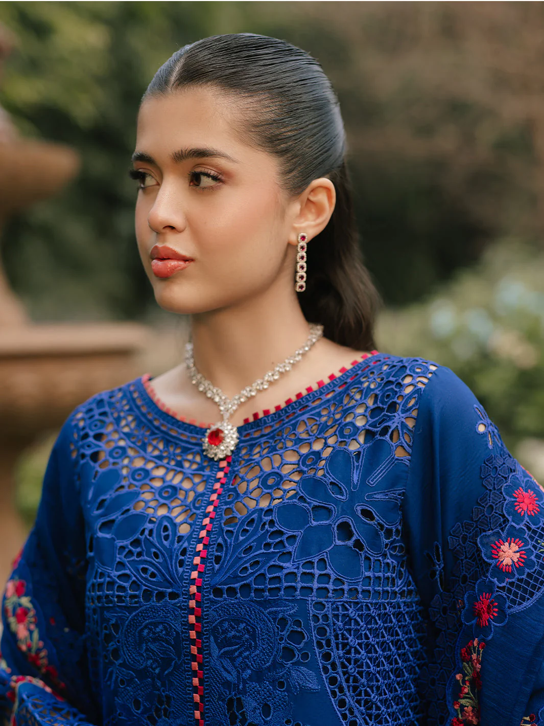 Freesia Embroidered Lawn - Image 7