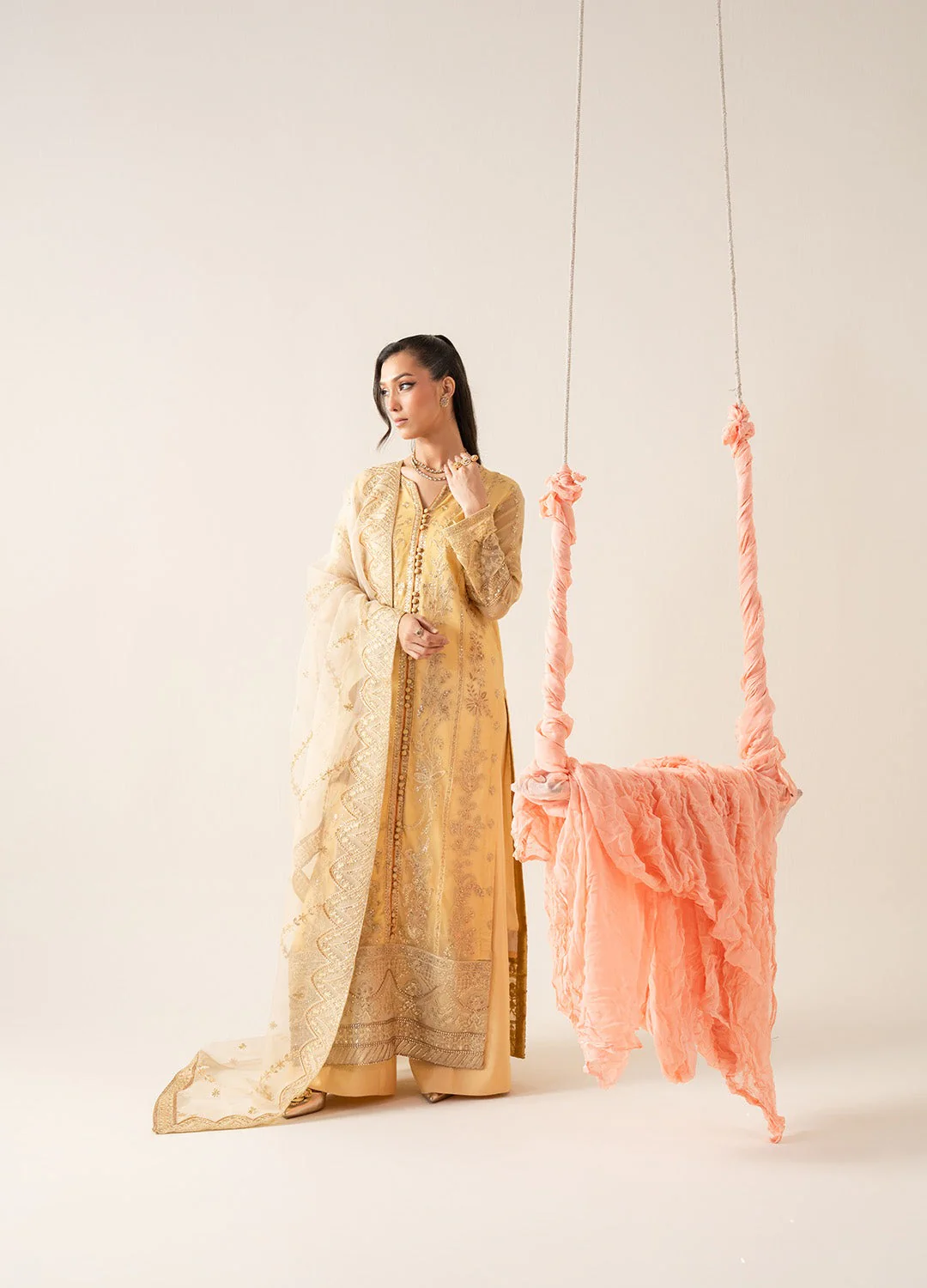 Freesia Zaib Embroirdered Chiffon - Image 5