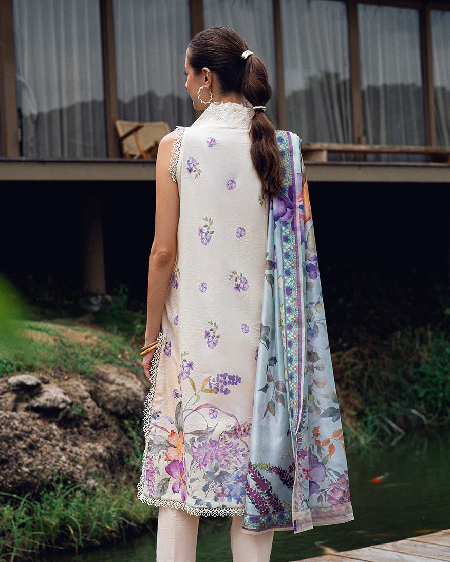 Garden veil Printed Lawn - Image 2
