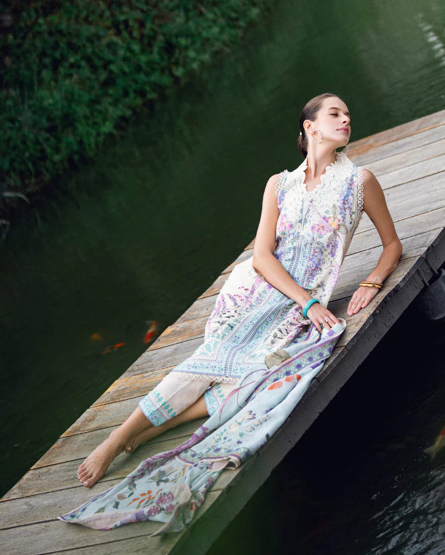 Garden veil Printed Lawn - Image 3