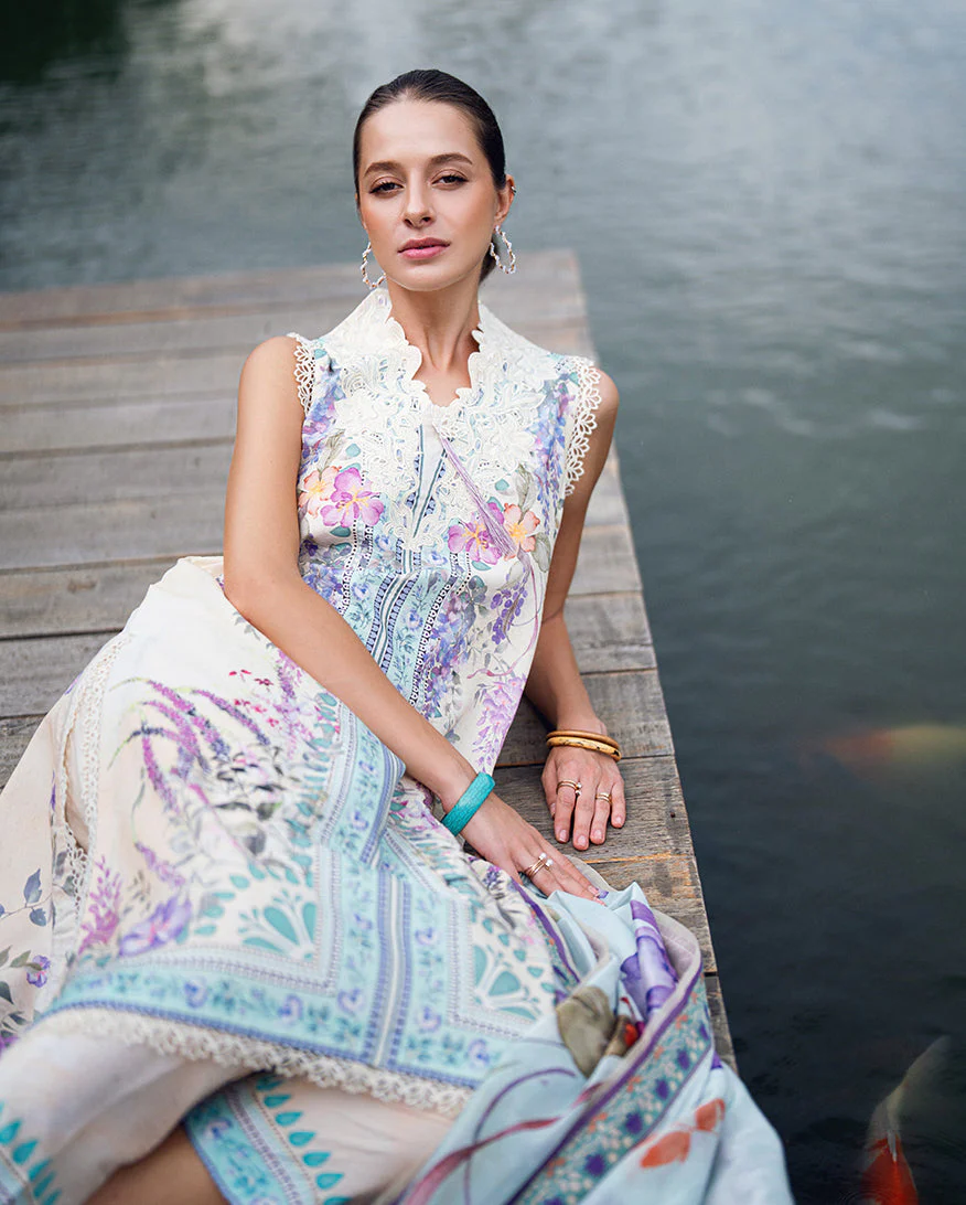 Garden veil Printed Lawn - Image 4
