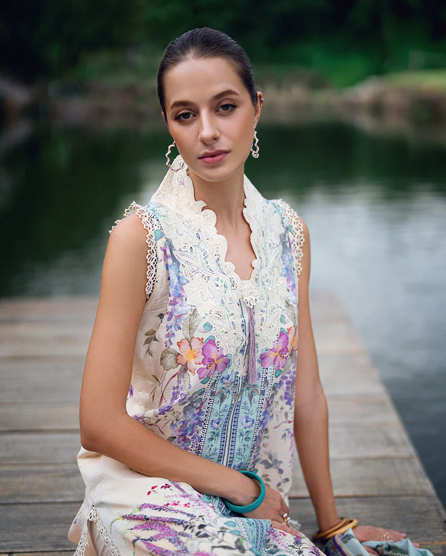 Garden veil Printed Lawn - Image 5