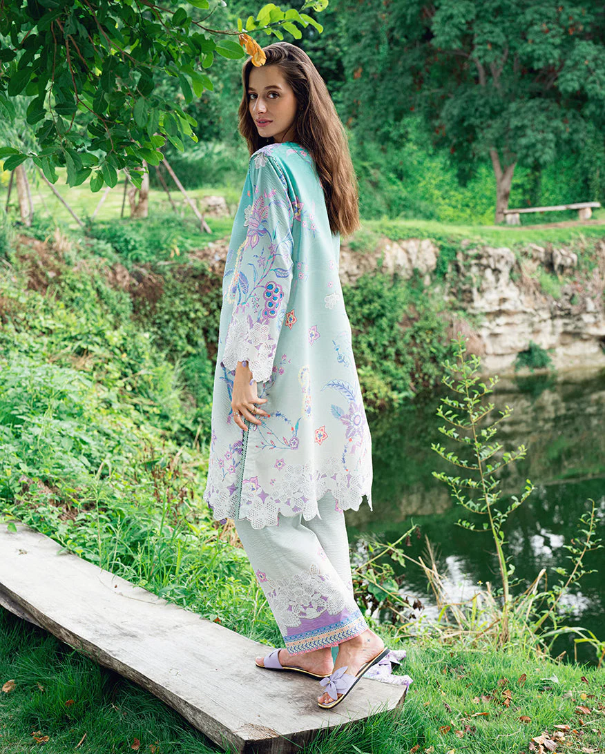 Garden veil Printed Lawn - Image 2