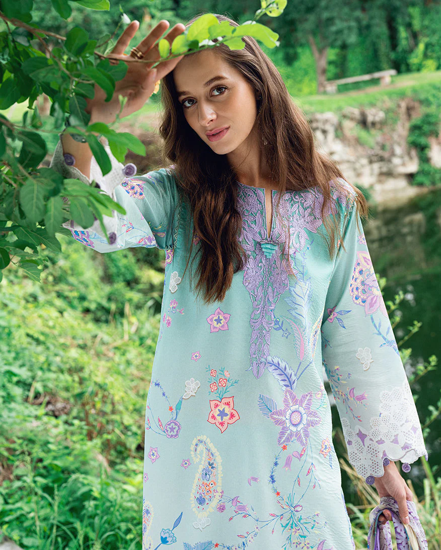 Garden veil Printed Lawn - Image 4