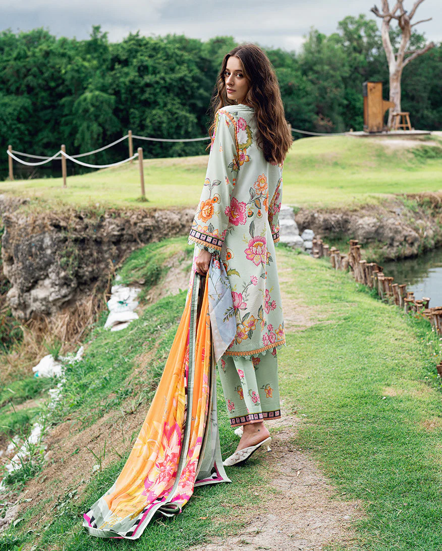 Garden veil Printed Lawn - Image 6
