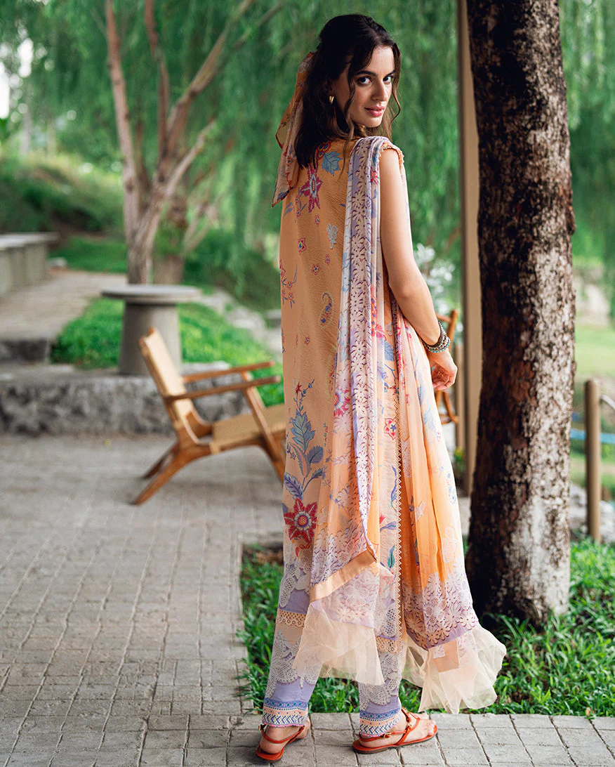 Garden veil Printed Lawn - Image 2
