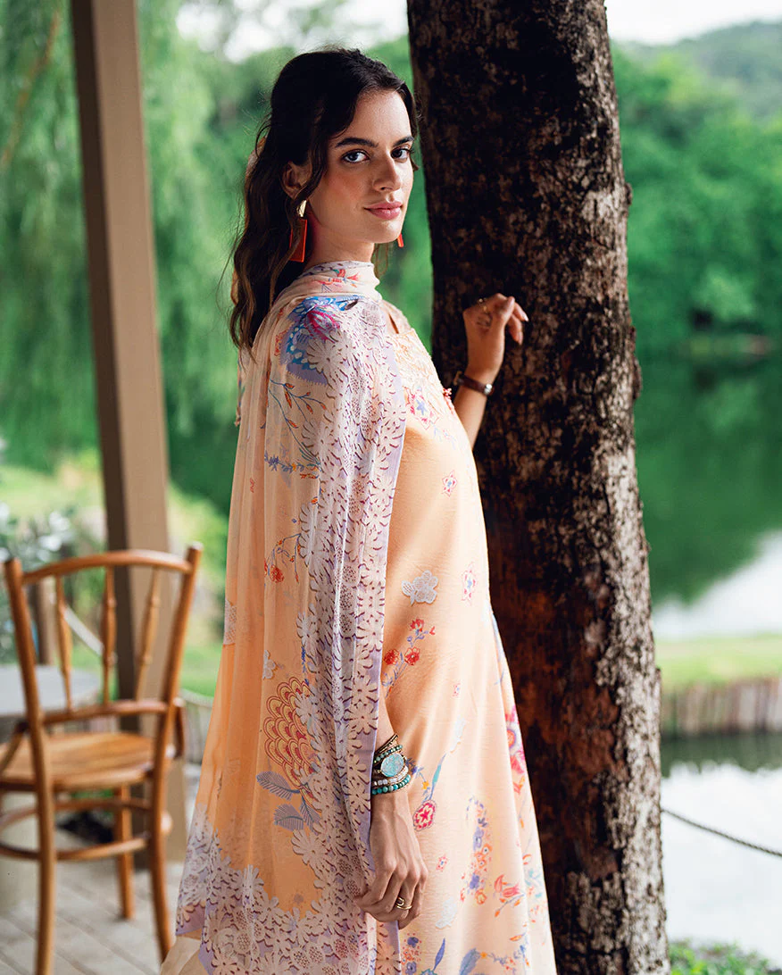 Garden veil Printed Lawn - Image 3