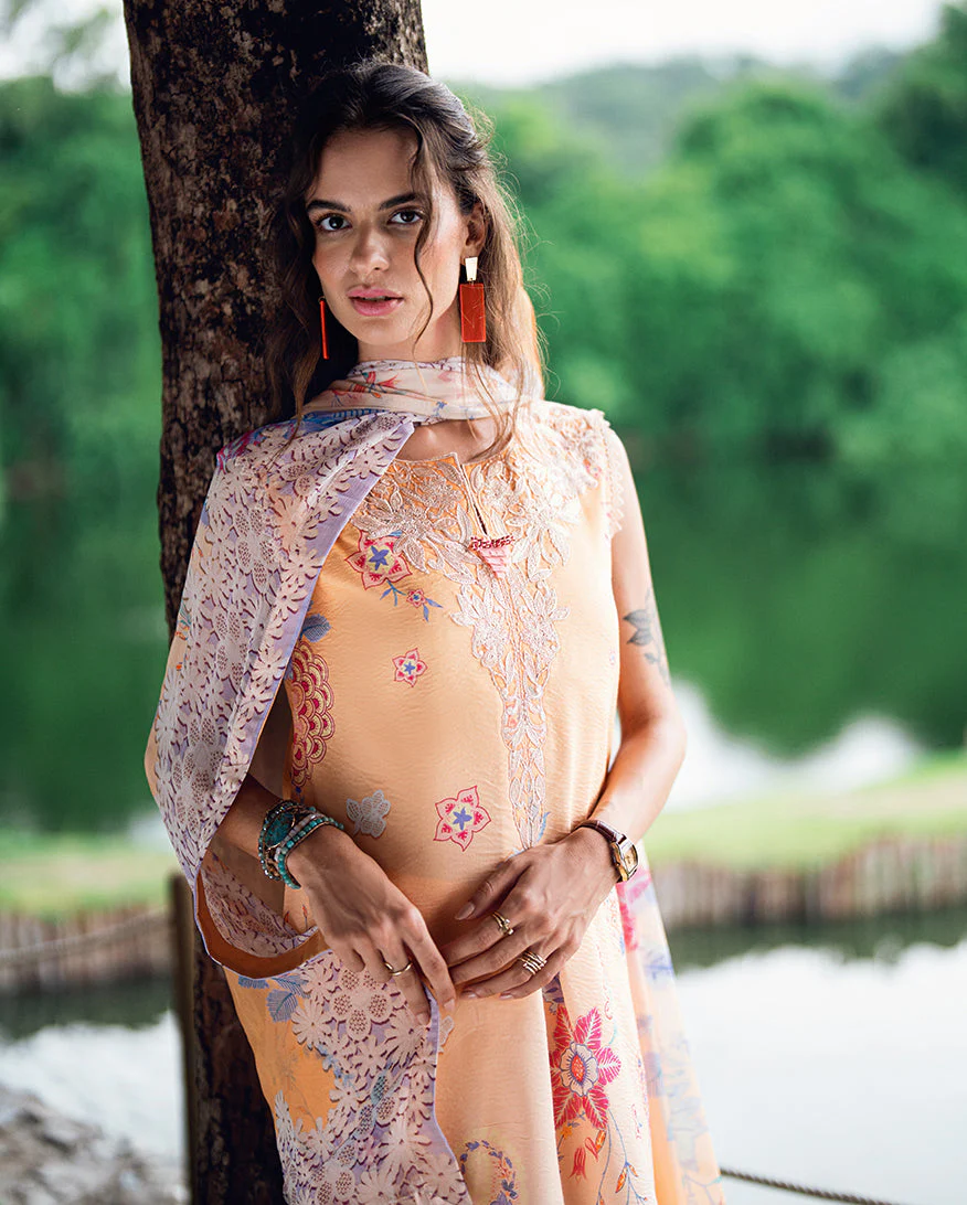 Garden veil Printed Lawn - Image 5