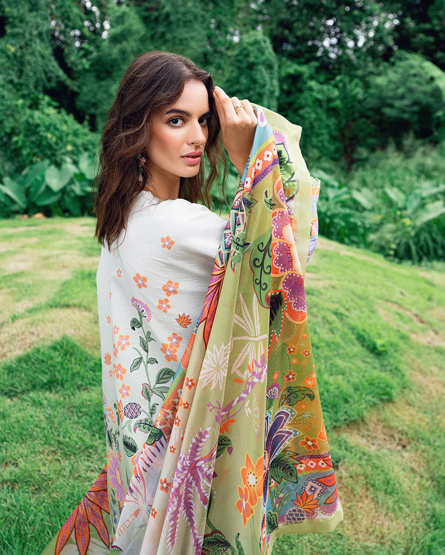 Garden veil Printed Lawn - Image 3