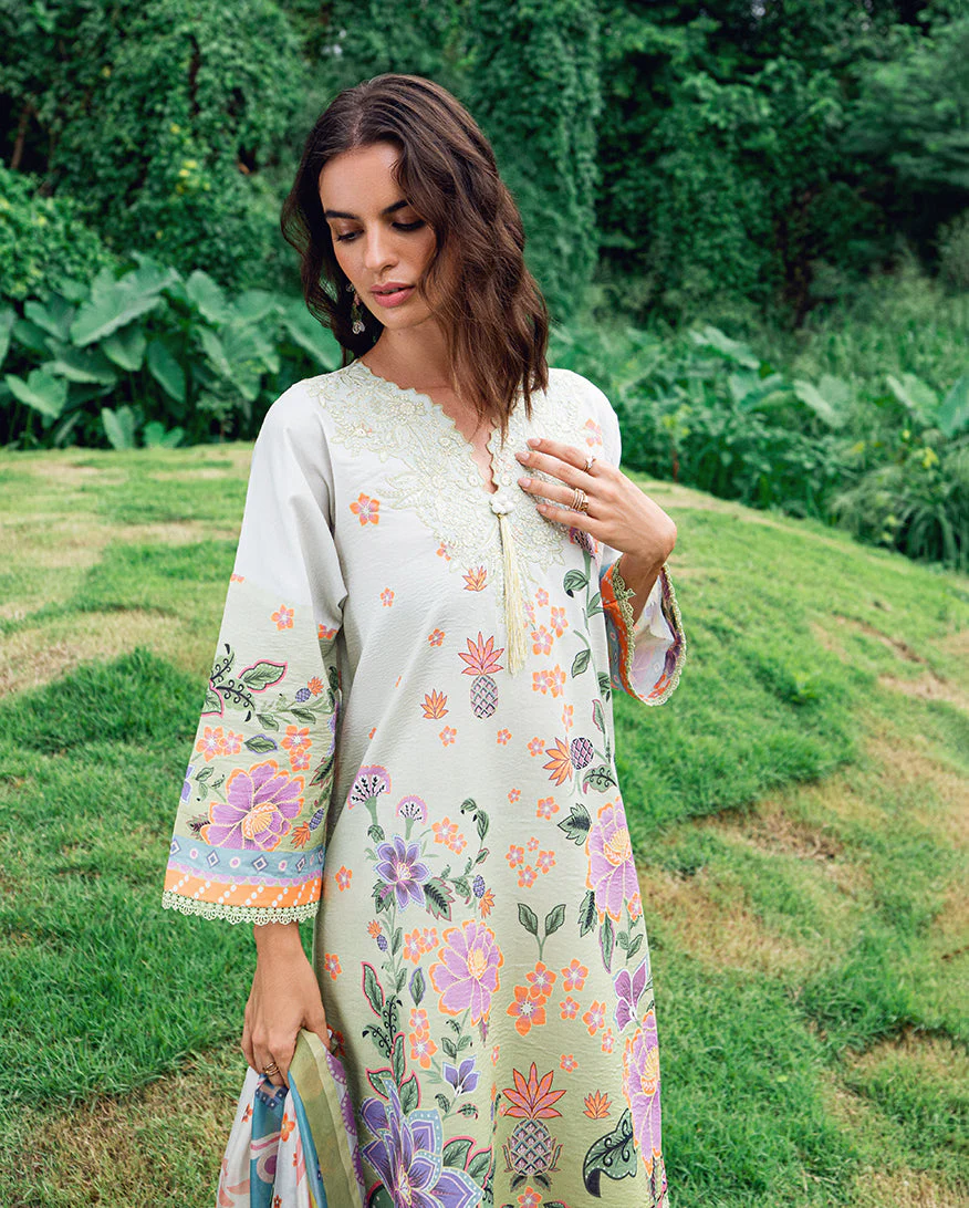Garden veil Printed Lawn - Image 4
