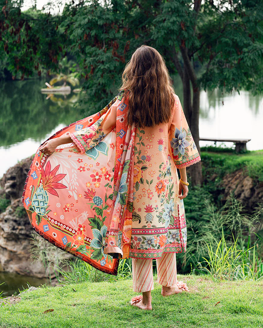 Garden veil Printed Lawn - Image 2