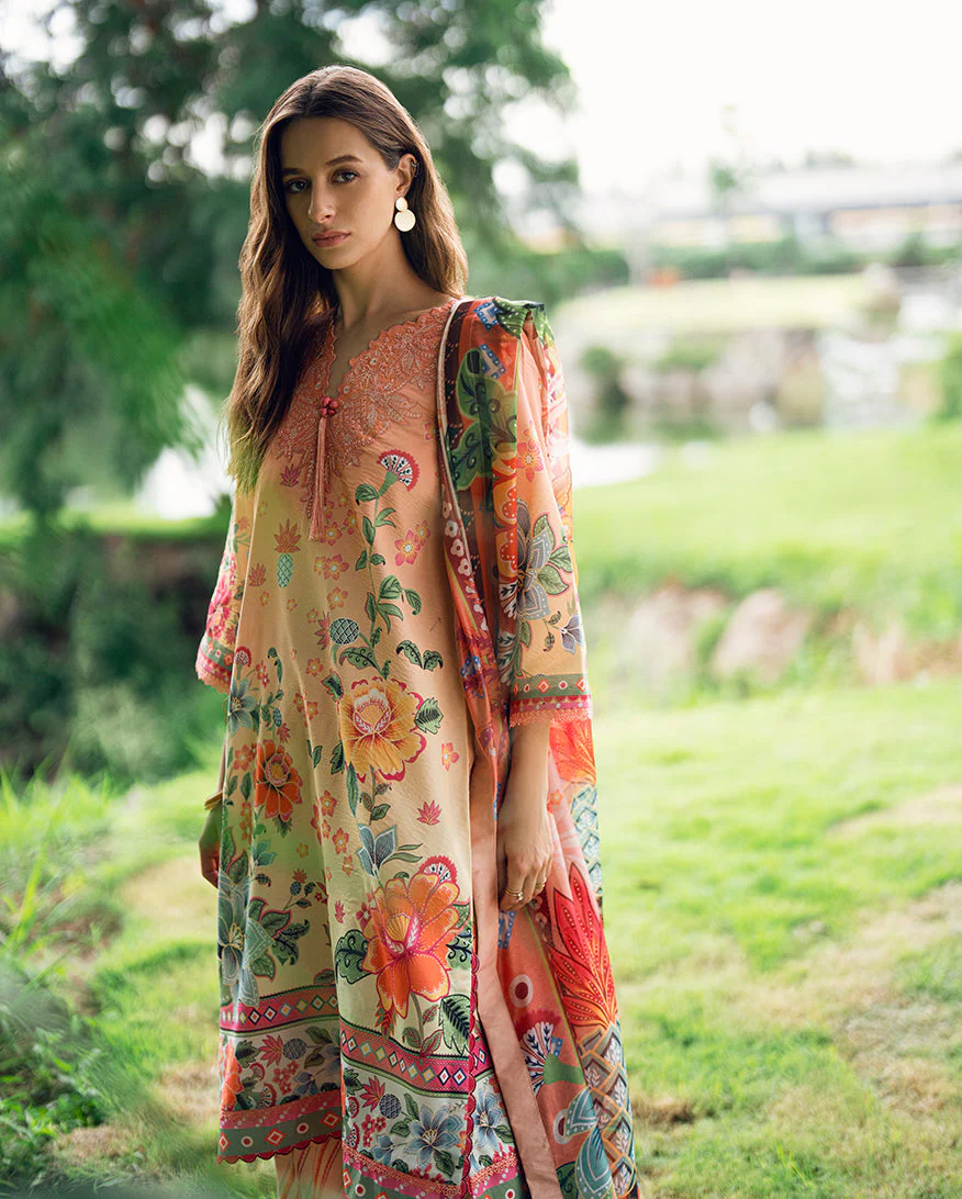 Garden veil Printed Lawn - Image 4