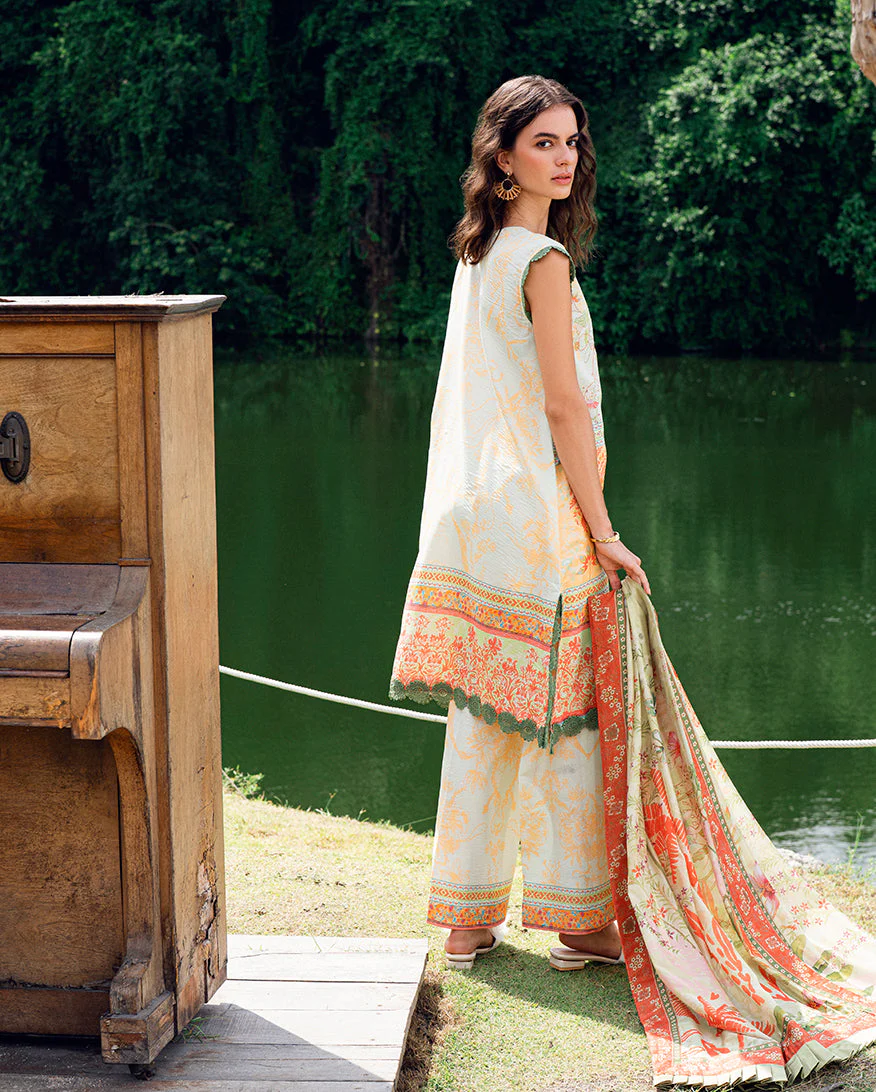 Garden veil Printed Lawn - Image 2