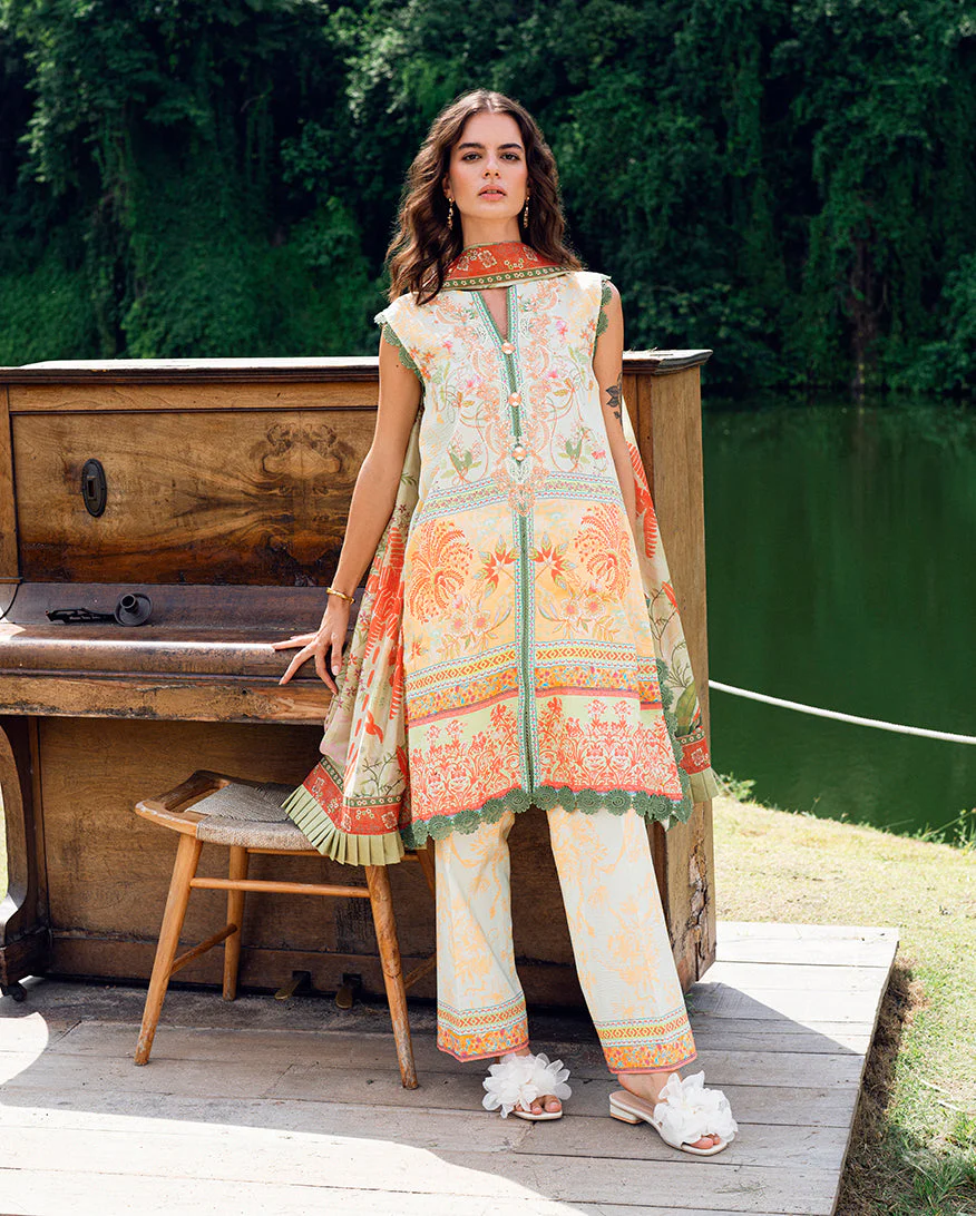 Garden veil Printed Lawn - Image 3