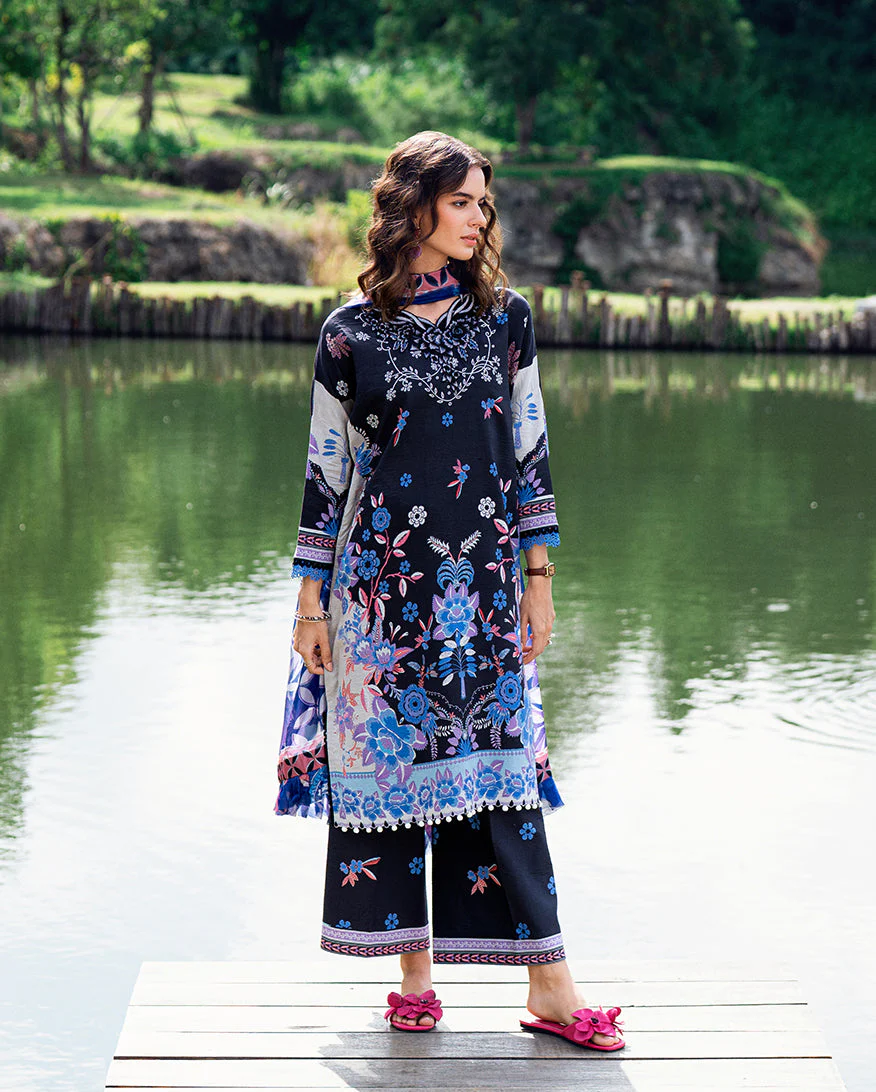 Garden veil Printed Lawn - Image 3