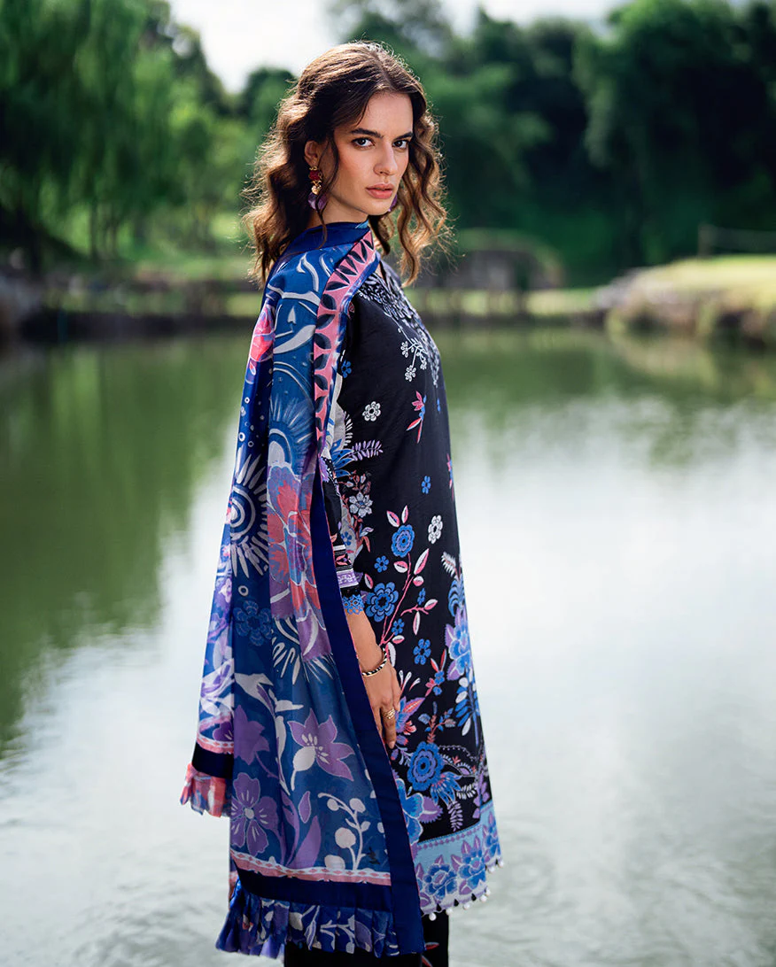 Garden veil Printed Lawn - Image 4