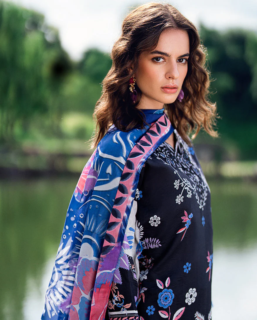 Garden veil Printed Lawn - Image 5