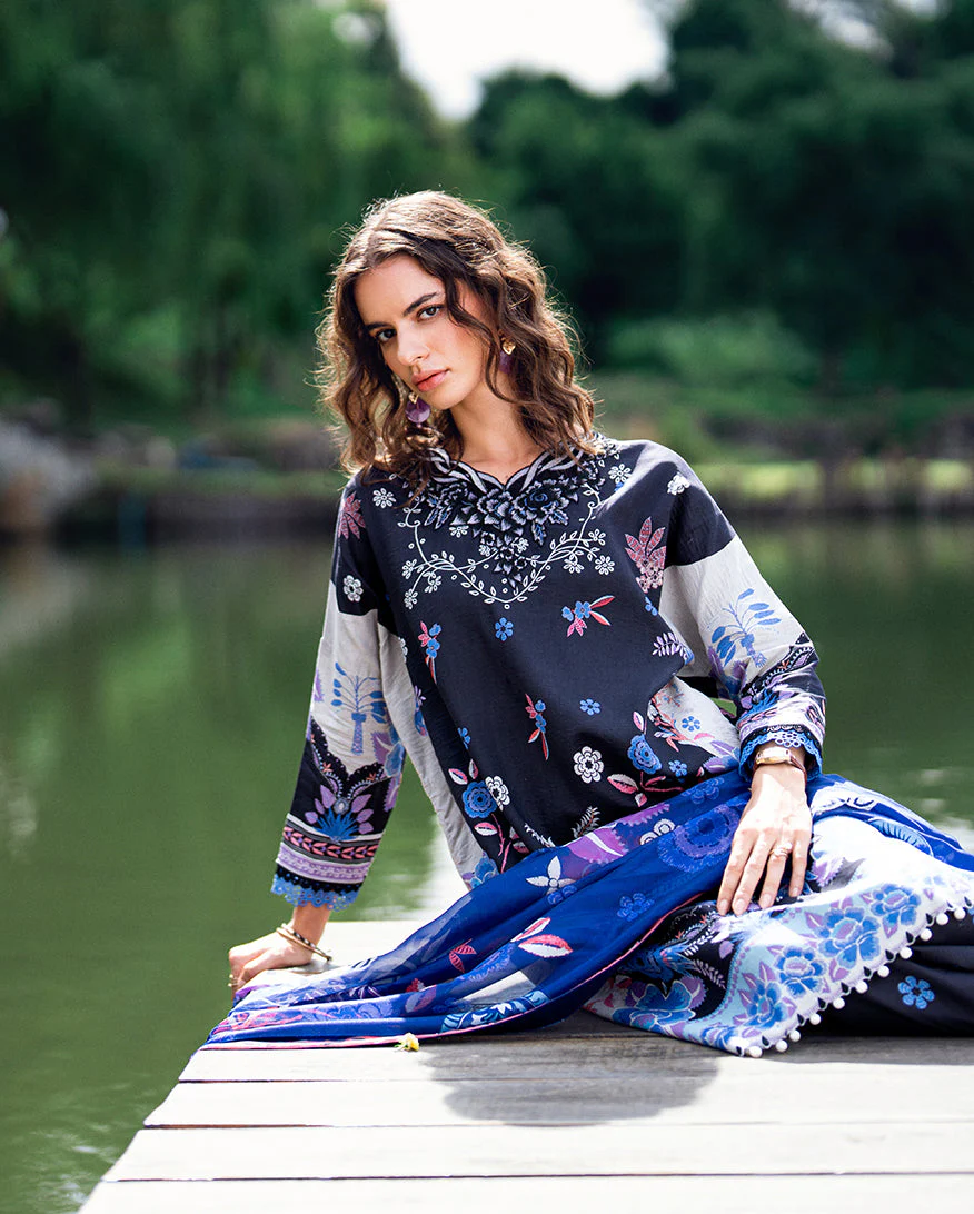 Garden veil Printed Lawn - Image 8