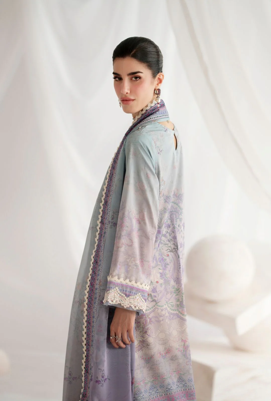 Garden Whisper Printed silk - Image 3