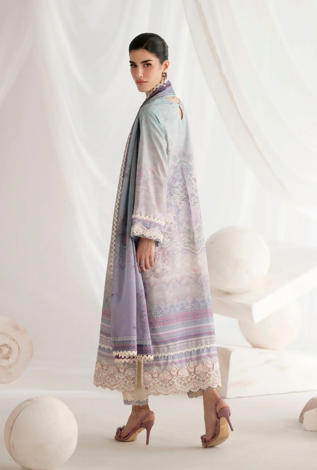 Garden Whisper Printed silk - Image 6