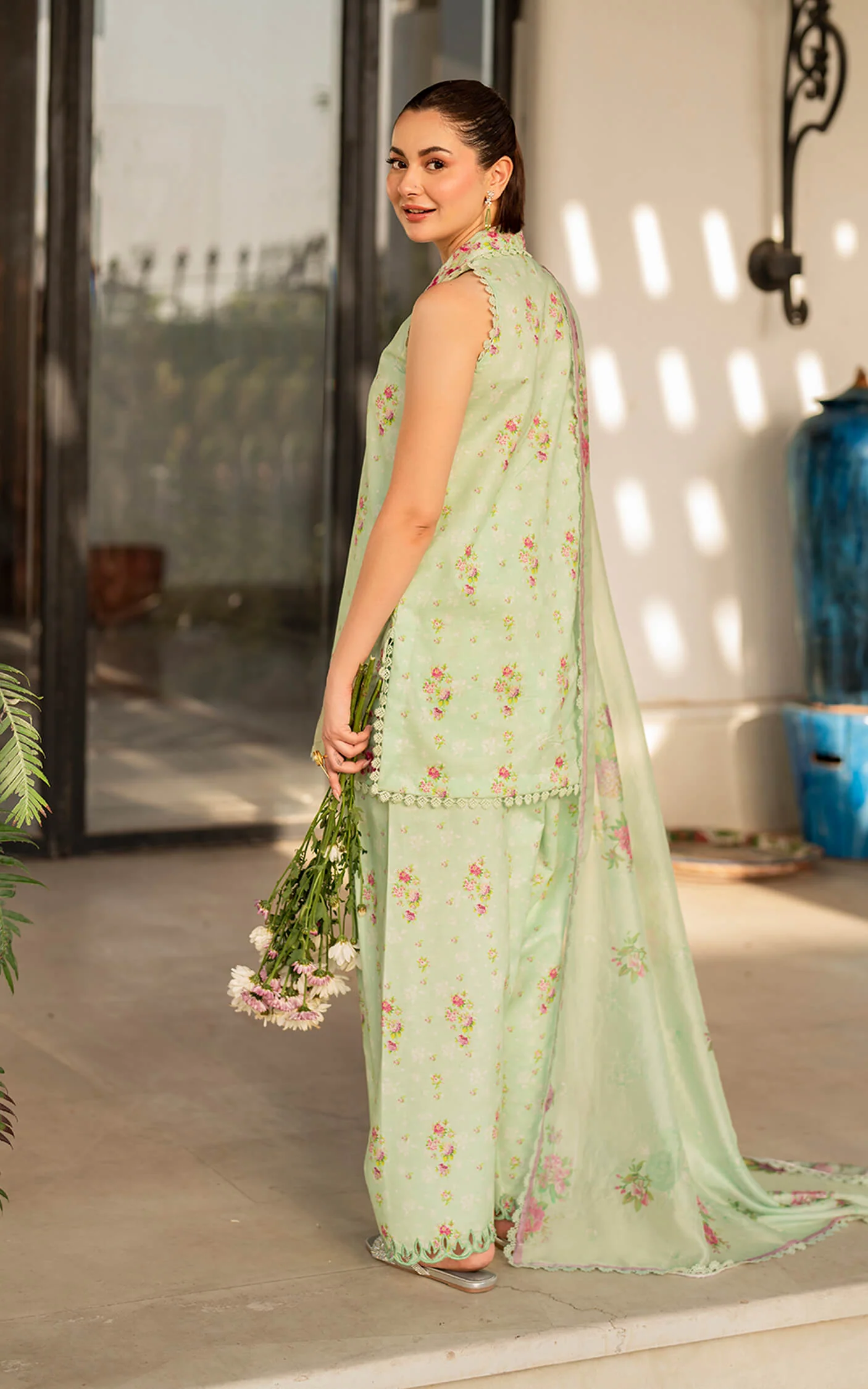 ASIF & NABEEL MERAKI Unstitched Lawn - Gul-e-Rana MK-11 - Image 2