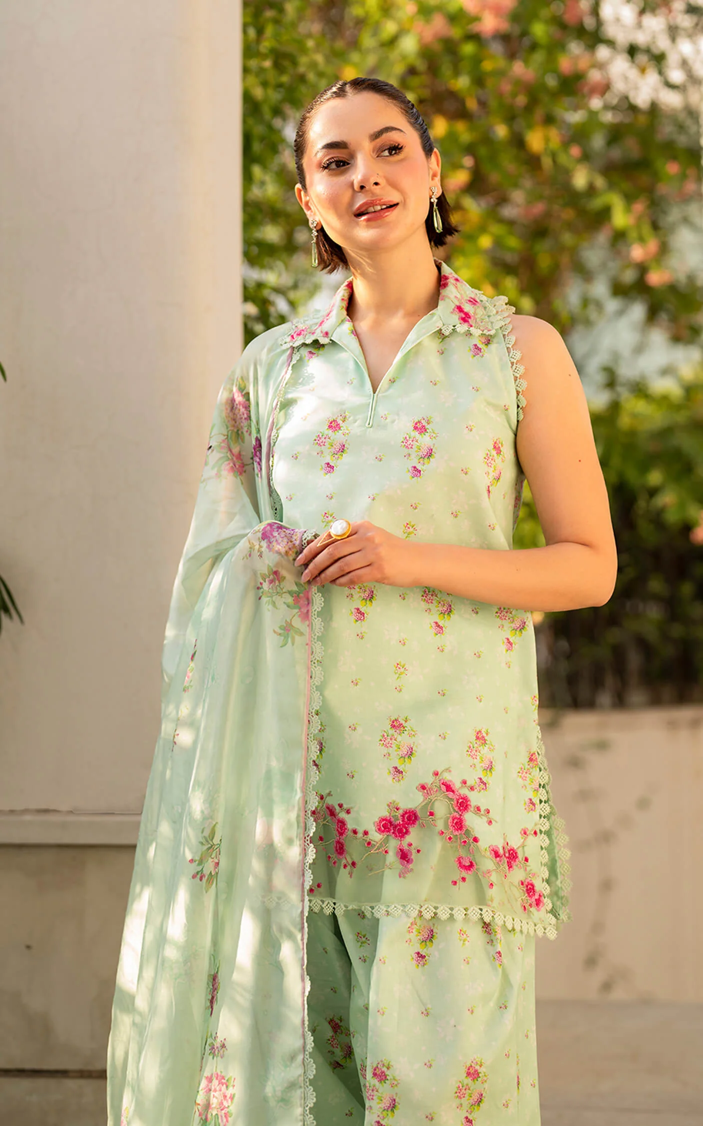 ASIF & NABEEL MERAKI Unstitched Lawn - Gul-e-Rana MK-11 - Image 5