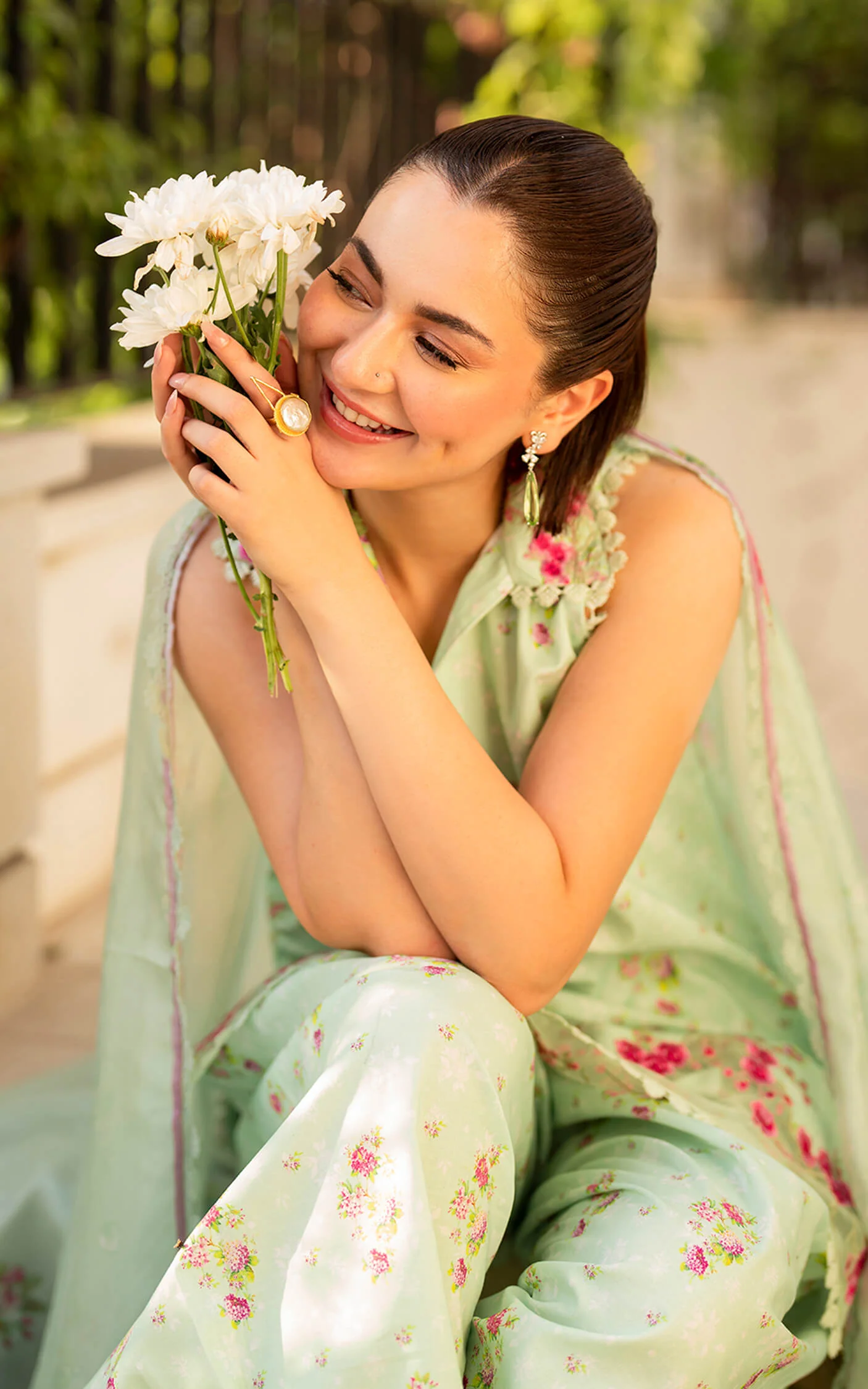 ASIF & NABEEL MERAKI Unstitched Lawn - Gul-e-Rana MK-11 - Image 8
