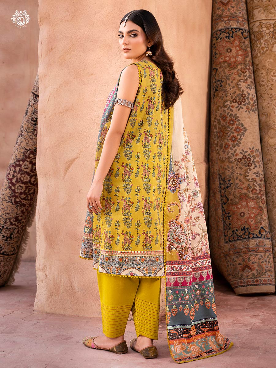Gullbano Unstitched 3 pc Lawn - Image 2
