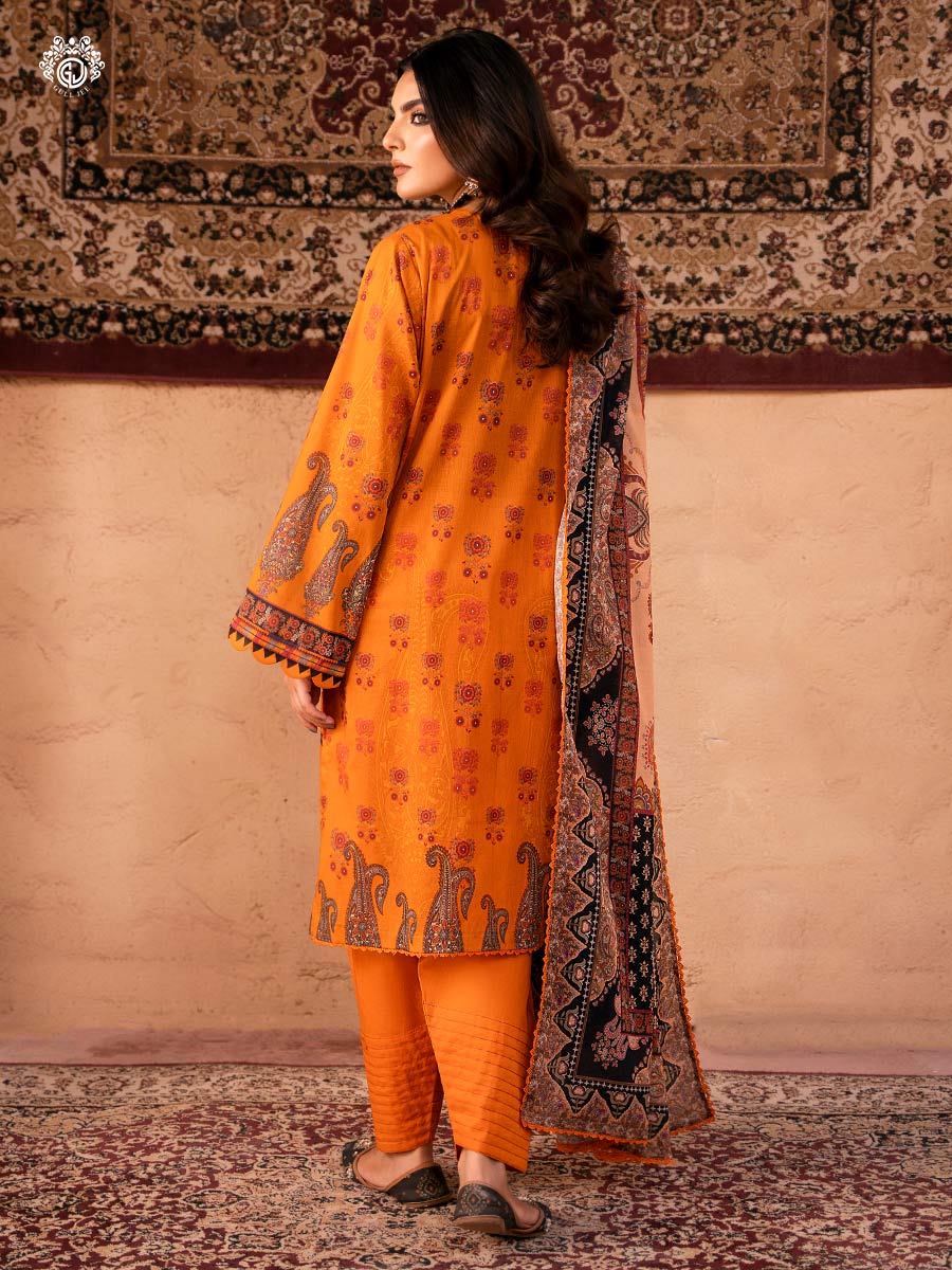 Gullbano Unstitched 3 pc Lawn - Image 2