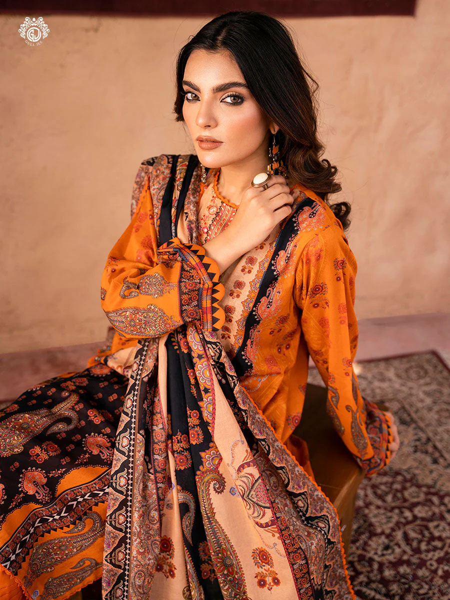 Gullbano Unstitched 3 pc Lawn - Image 3