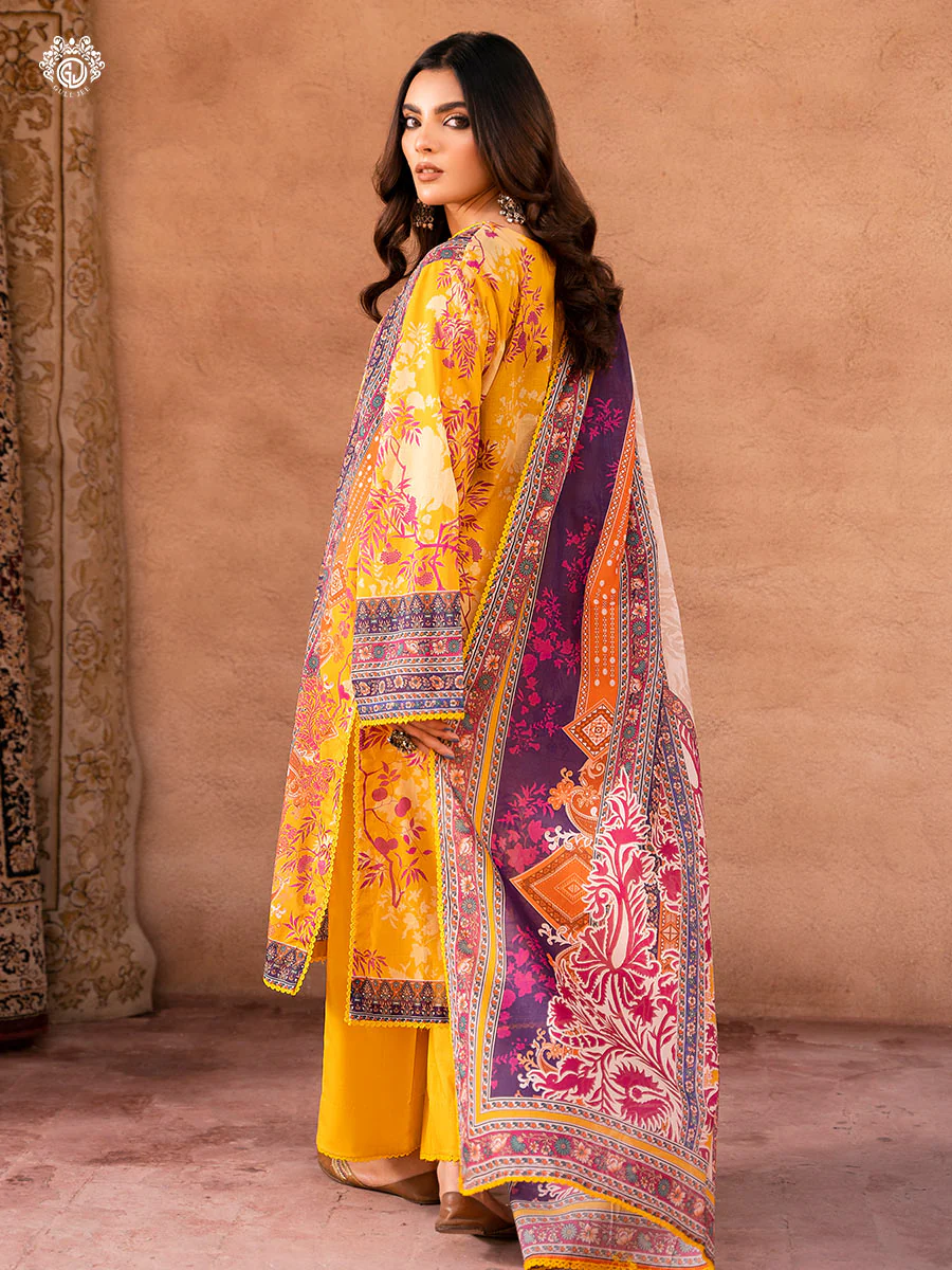 Gullbano Unstitched 3 pc Lawn - Image 2