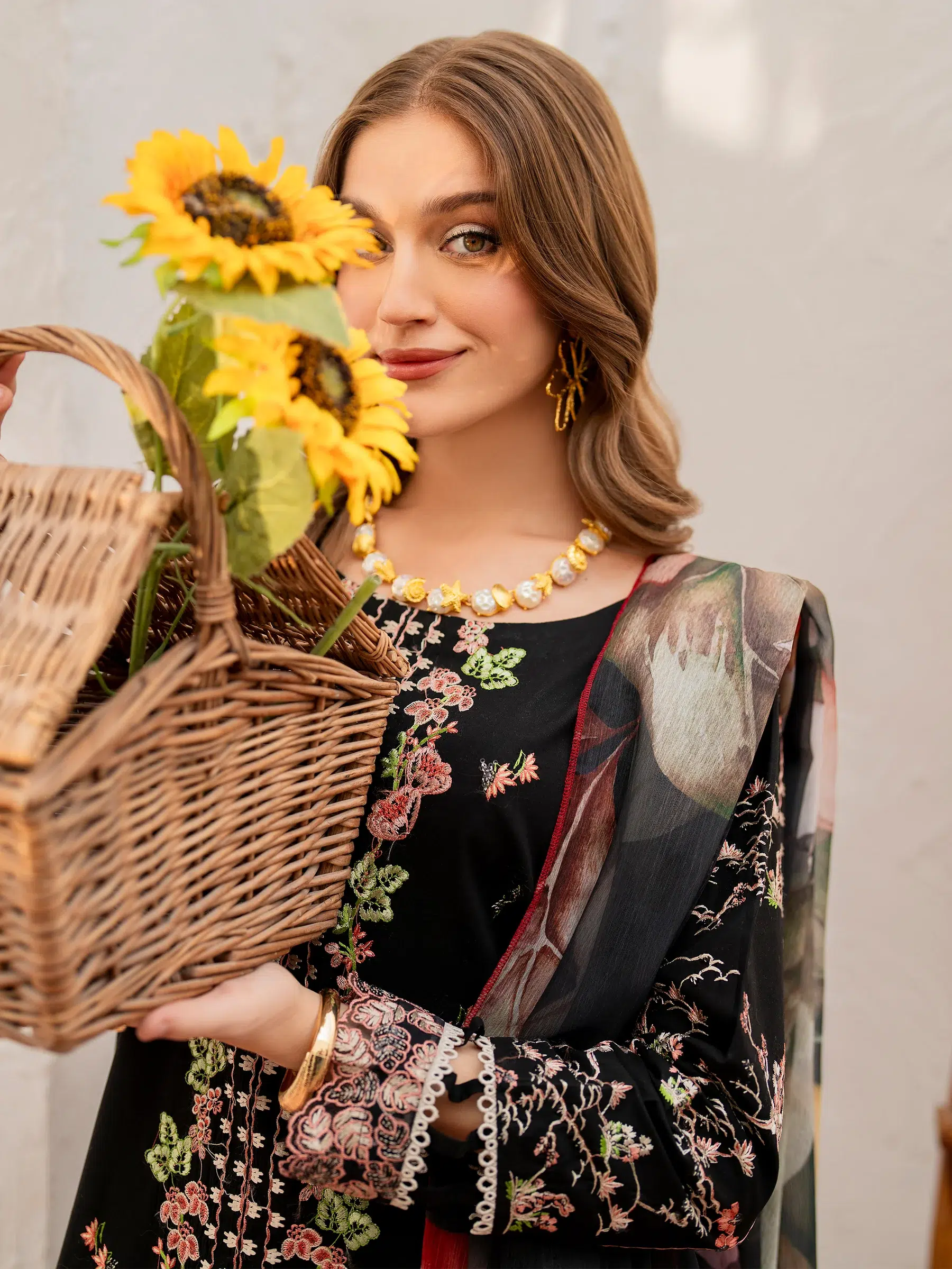 Husn-E-Arah Unstitched Lawn - Image 6