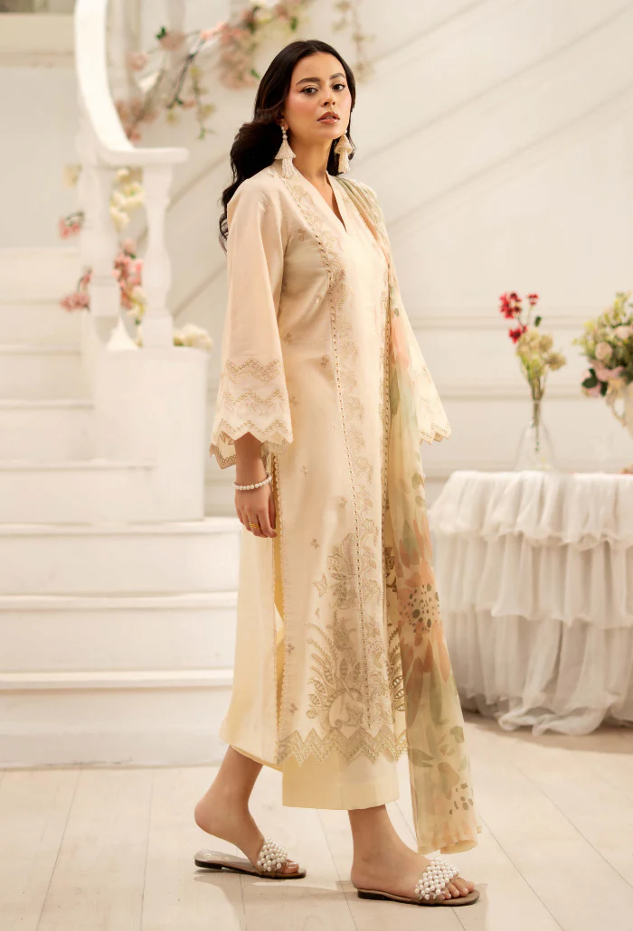 Inara Unstitched 3 Piece Lawn - Image 3