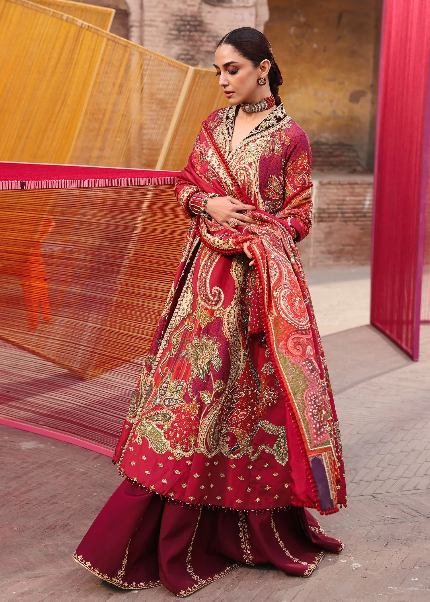 JHILMIL WEDDING UNSTITCHED - Image 4