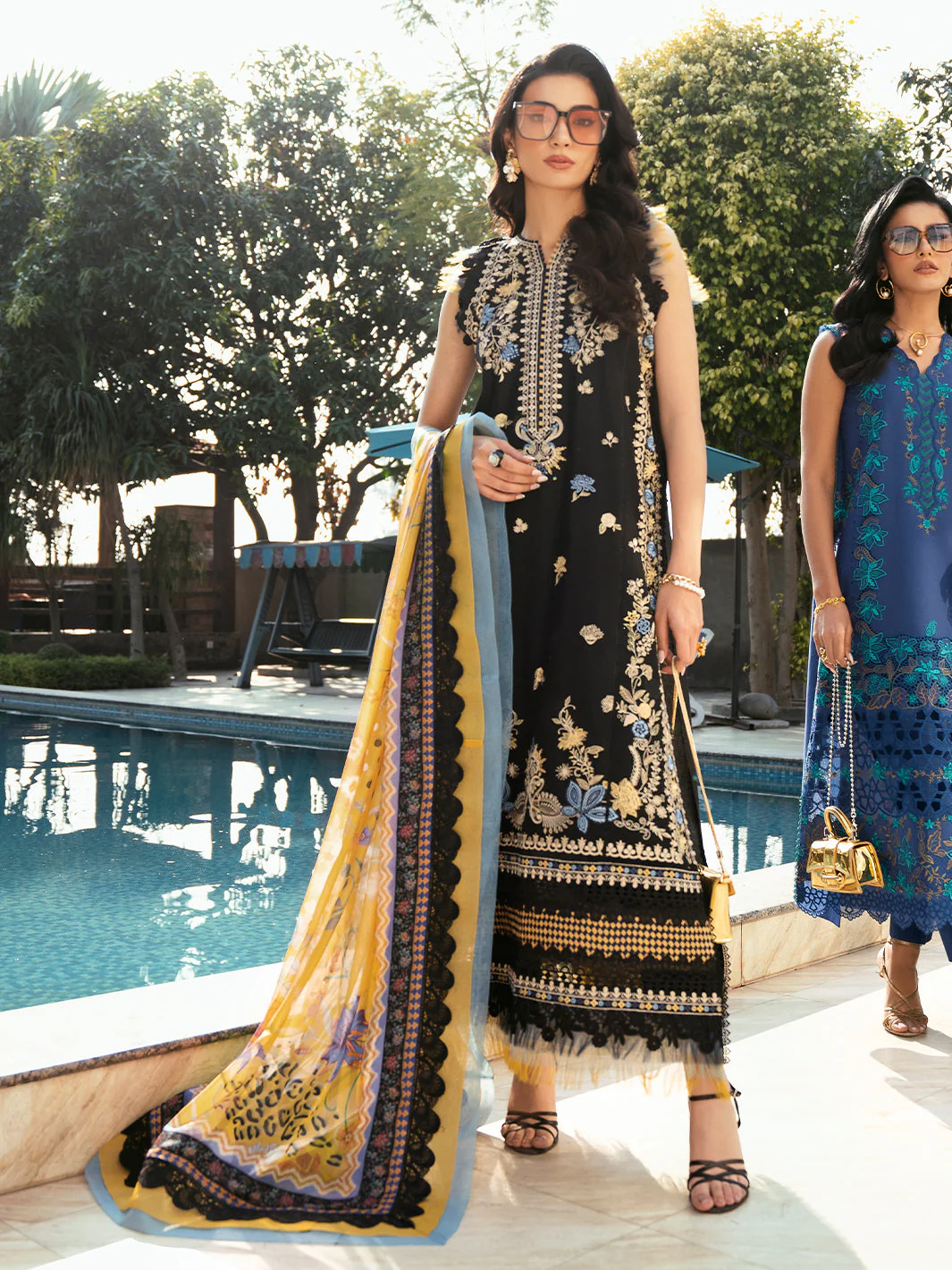 Kayra Embroidered Lawn - Image 3