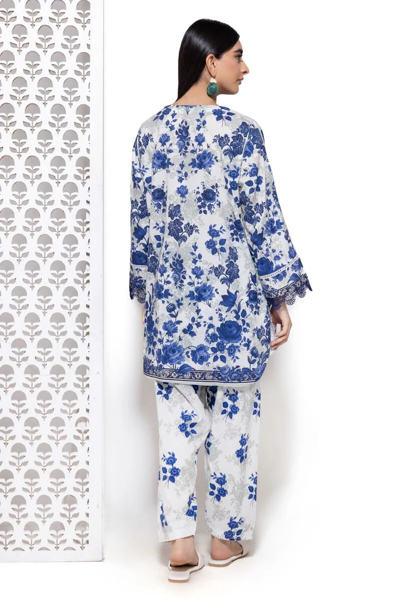 KHAADI COTTON KURTA WITH PANT & DUPATTA - Image 6