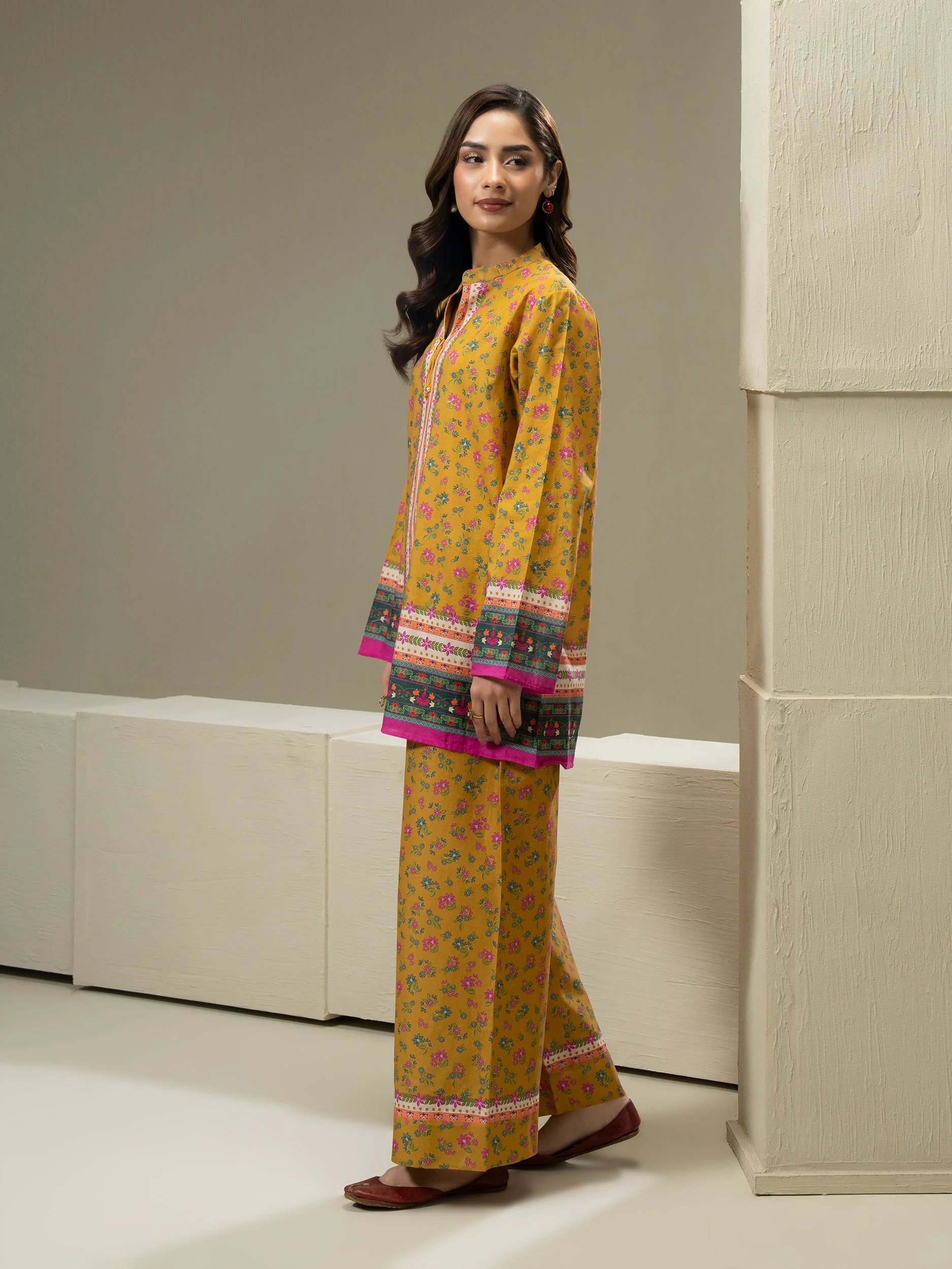 Textured Cotton Co-ord Set - Image 3