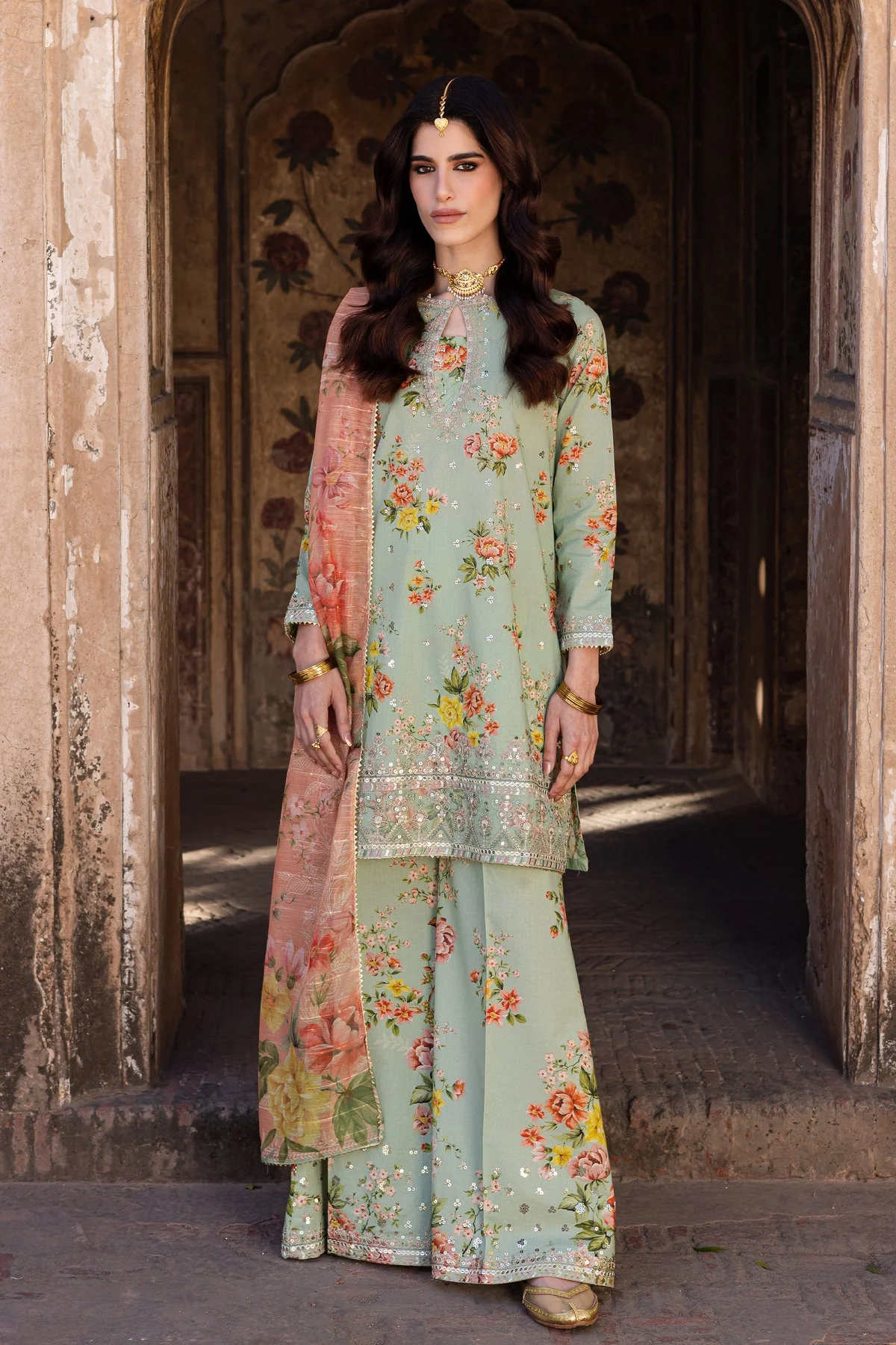 Kinara 3Pc- Printed Lawn Dress - Image 3