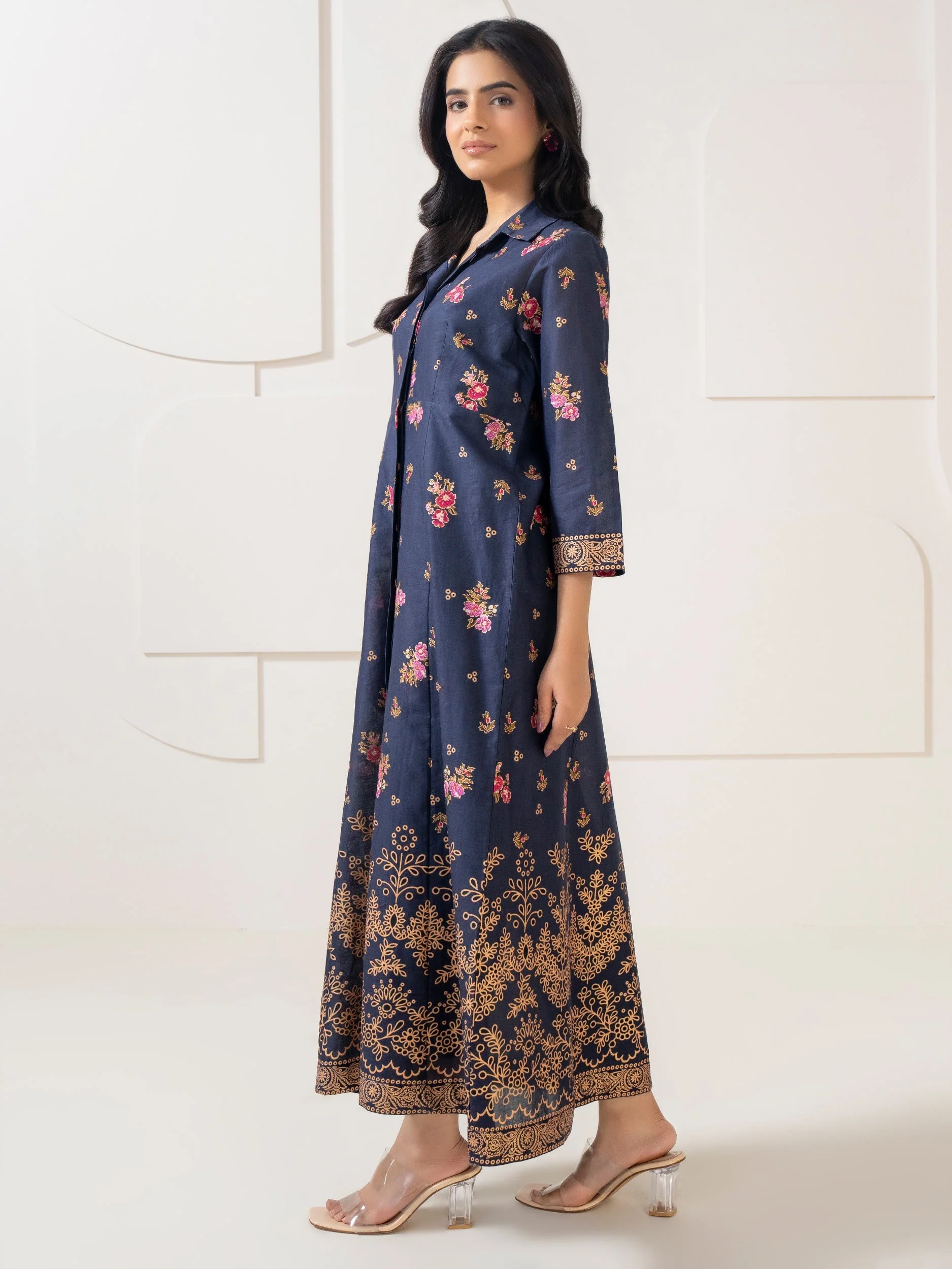 Lawn Frock-Paste Print (Pret) - Image 3