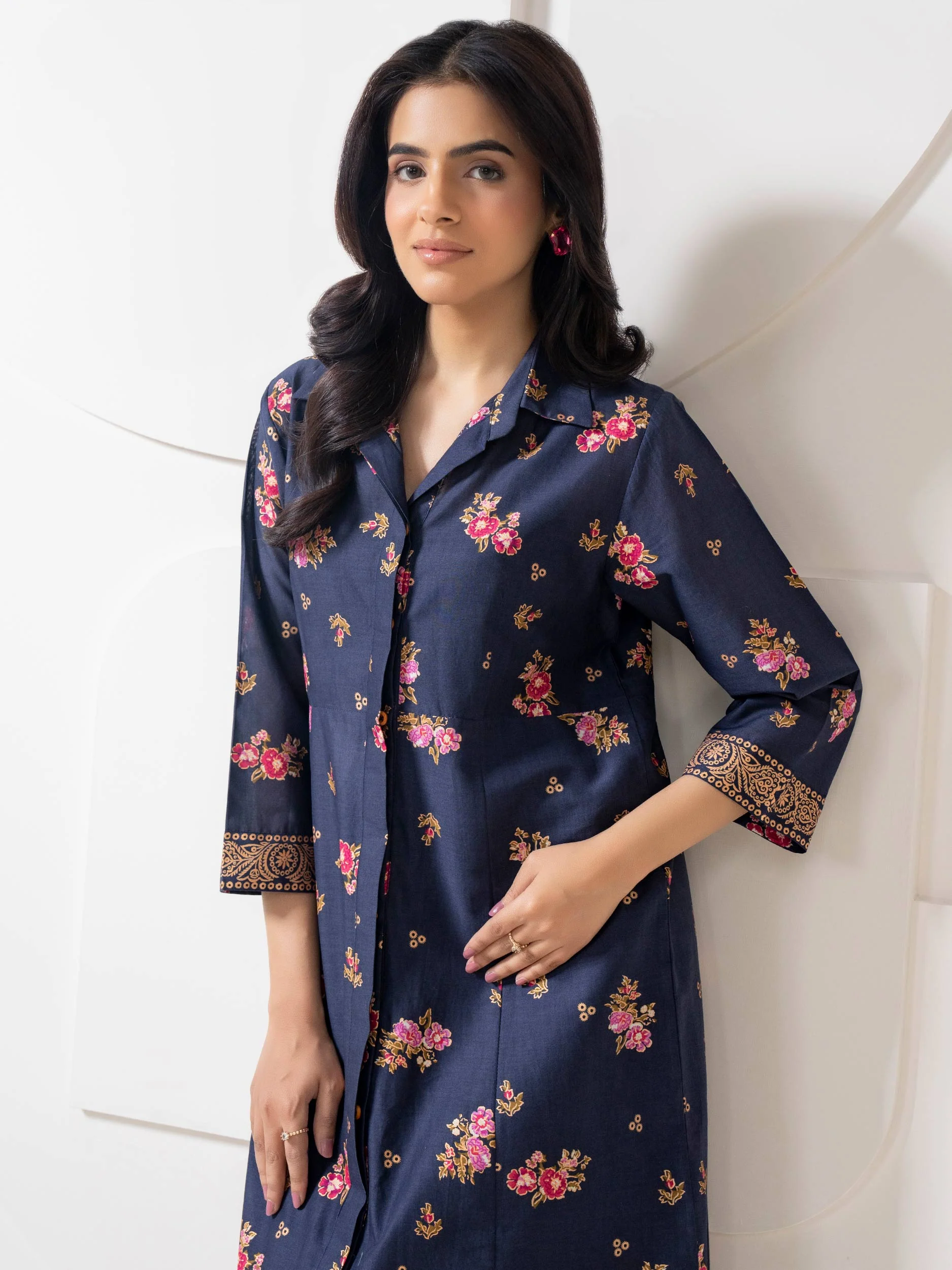 Lawn Frock-Paste Print (Pret) - Image 5