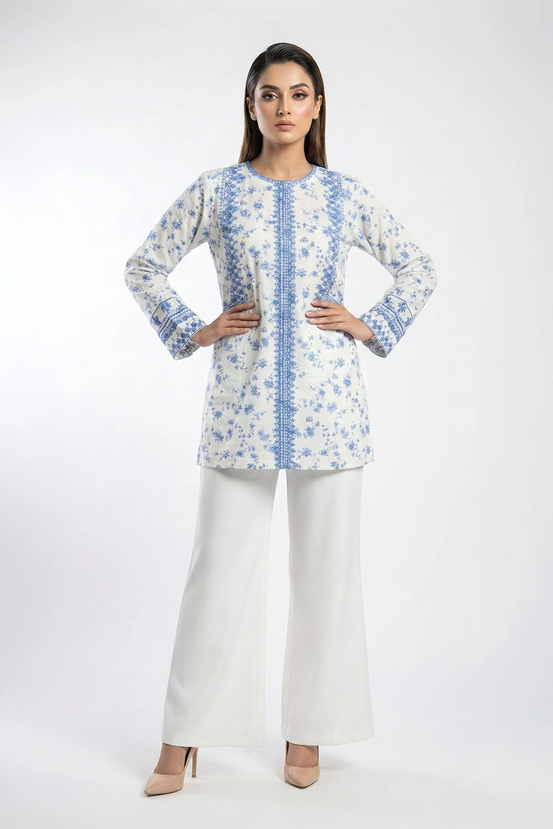 Lawn Kurti-Embroidered (Pret) - Image 2