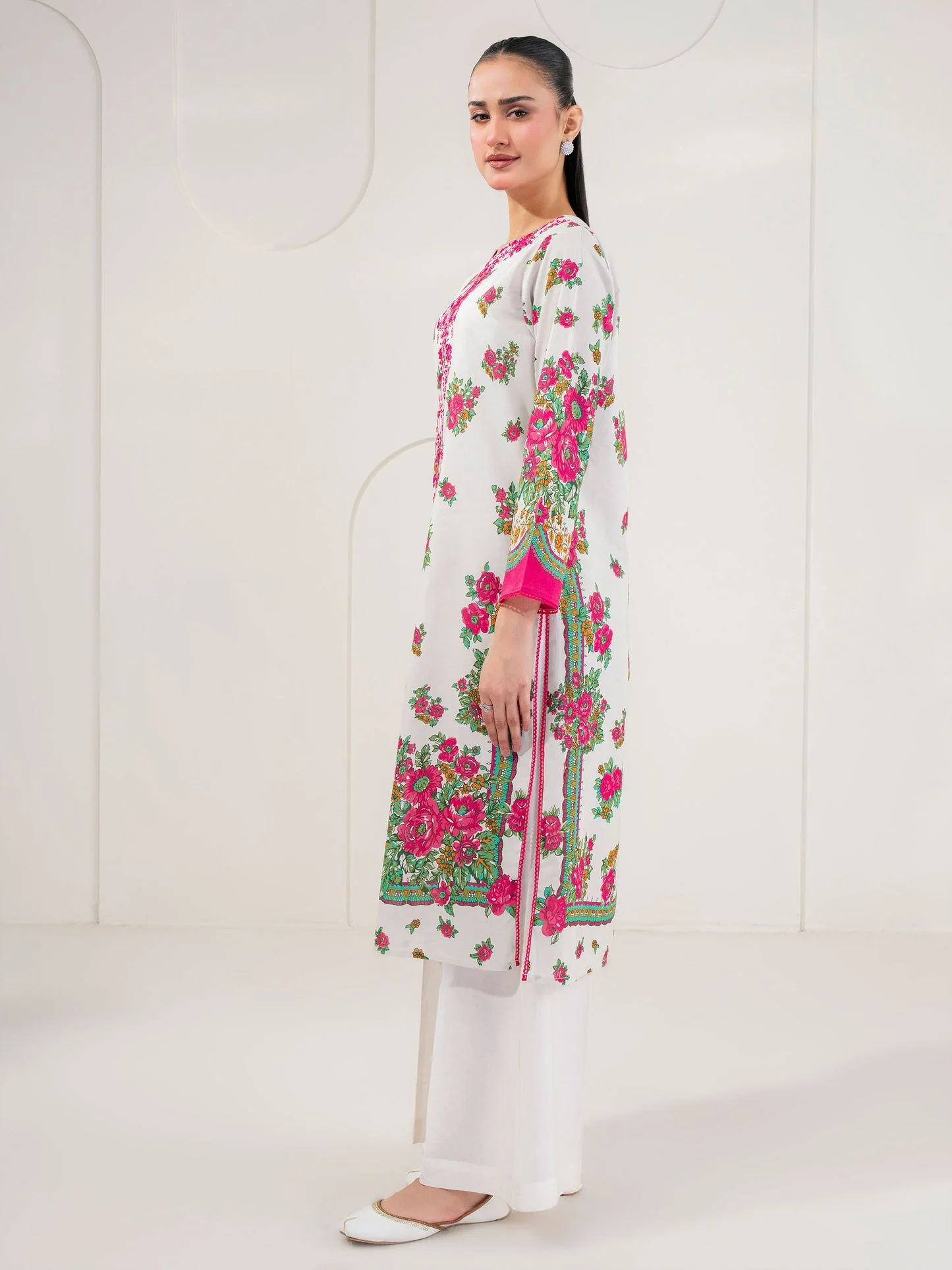 Lawn Shirt-Embroidered (Pret) - Image 3