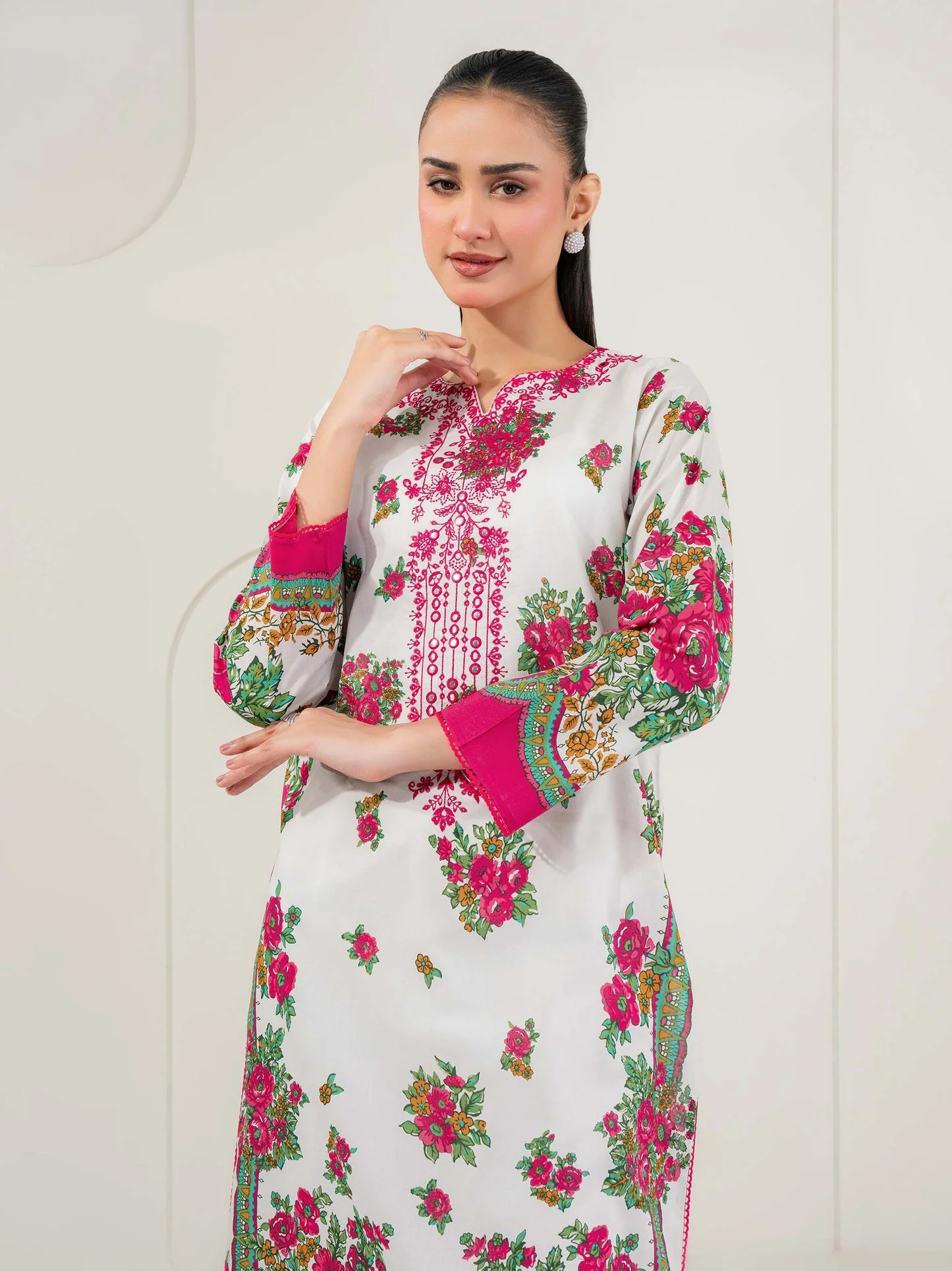 Lawn Shirt-Embroidered (Pret) - Image 4